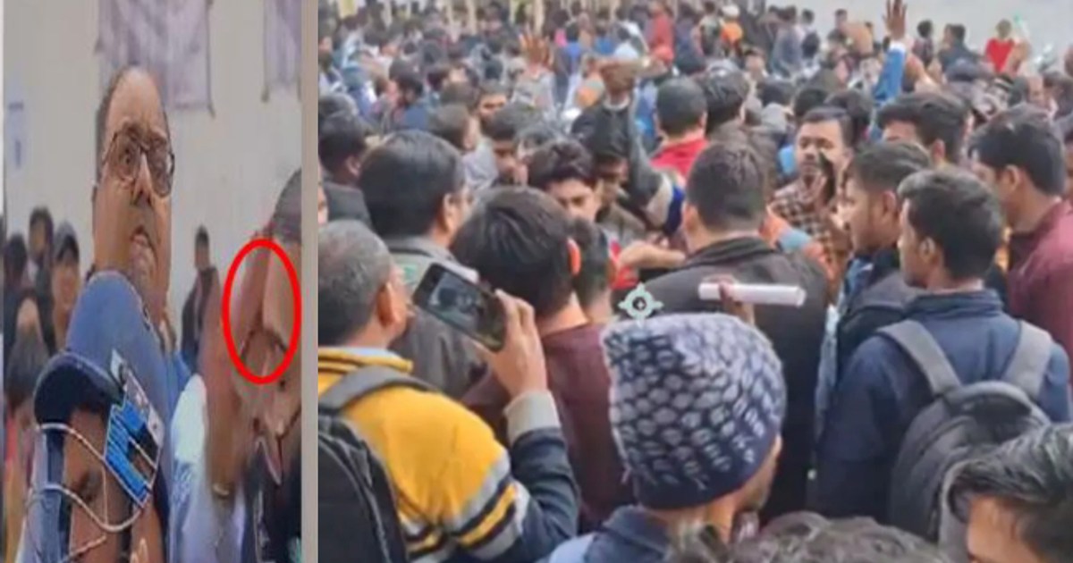 Chaos in Patna over BPSC PT exam, DM slaps a student