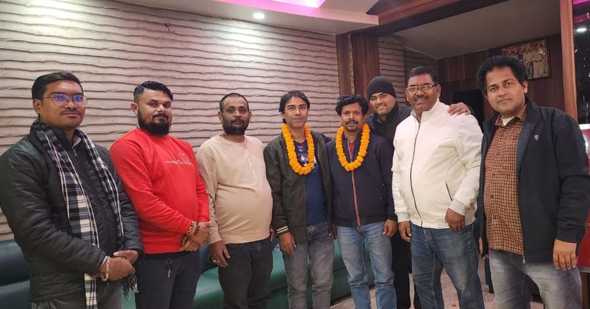 WJAI Bhojpur district unit has been formed.