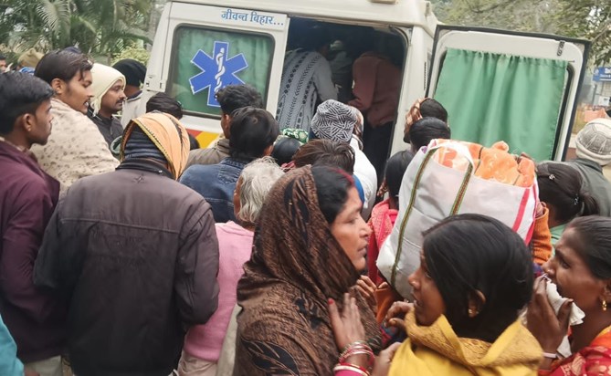 Criminals unleashed havoc in broad daylight in Nalanda.