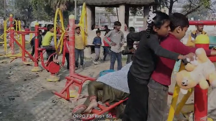 Gyms have opened in the parks of Bettiah.