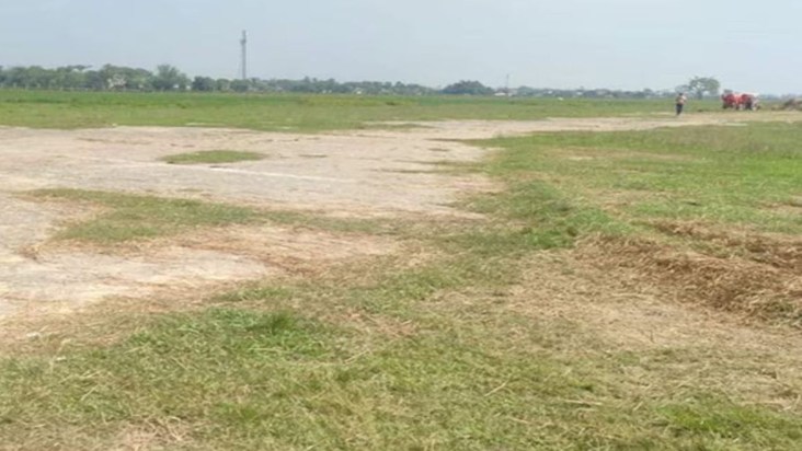 After Darbhanga and Purnea, the construction of this airport