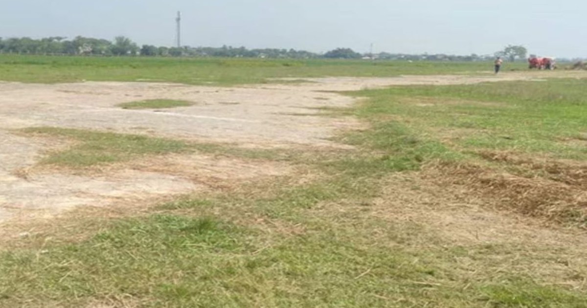 After Darbhanga and Purnea, the construction of this airport