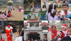 Jehanabad lit up with Christmas lights, Patna also saw the glow