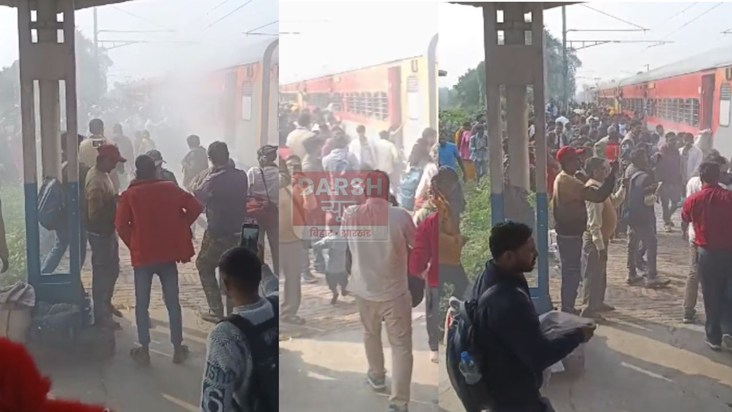 A major train accident was averted in Bihar.