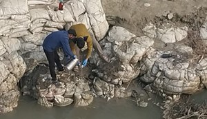 The water and soil of the Gandak River will be scientifically examined; the Namami Gange team has collected samples.