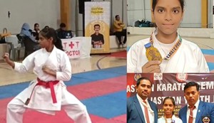 Bihar's daughter shows her strength on the karate mat, Juhi becomes the golden girl
