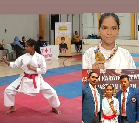 Bihar's daughter shows her strength on the karate mat, Juhi 