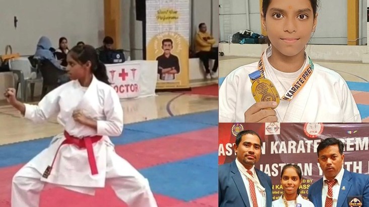Bihar's daughter shows her strength on the karate mat, Juhi 