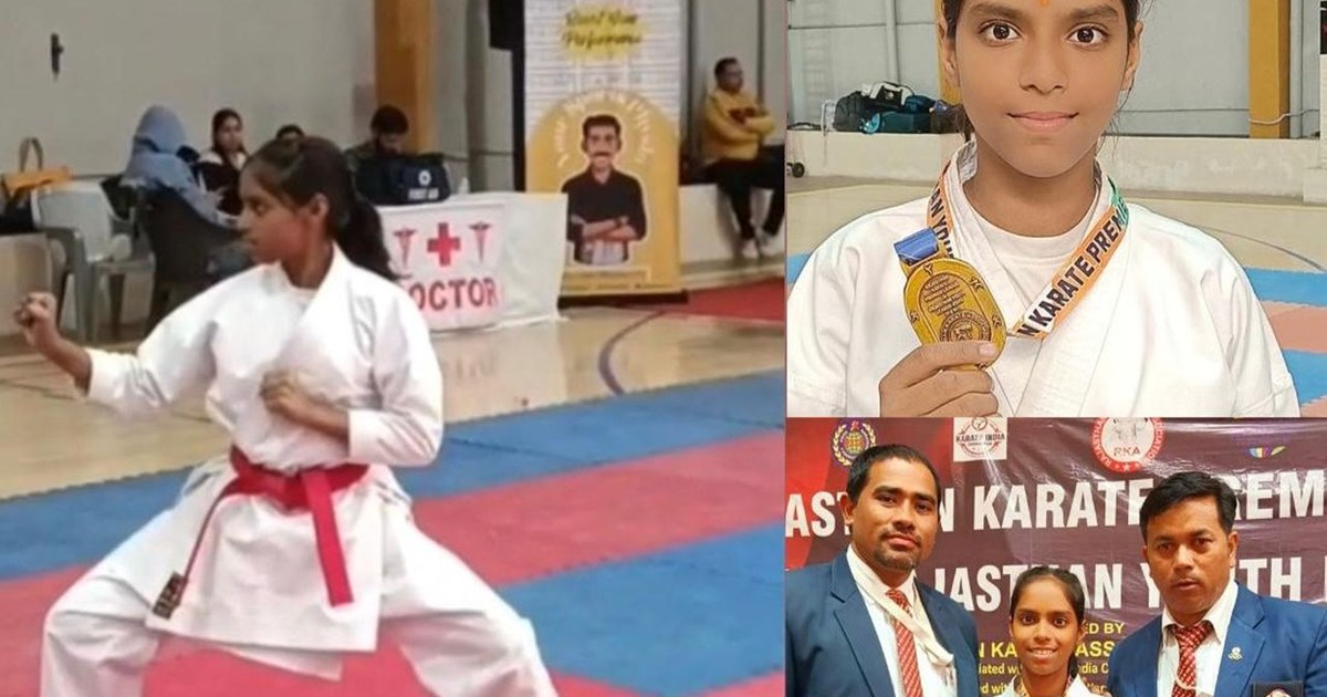 Bihar's daughter shows her strength on the karate mat, Juhi 