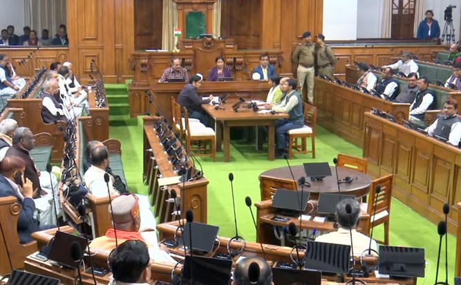 After a five-day meeting, the Assembly was adjourned indefin