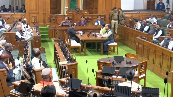 After a five-day meeting, the Assembly was adjourned indefin