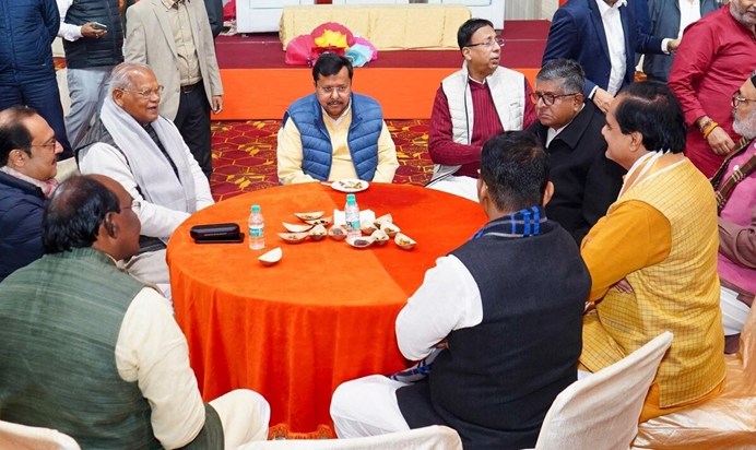 BJP's new working president was congratulated by NDA MPs fro