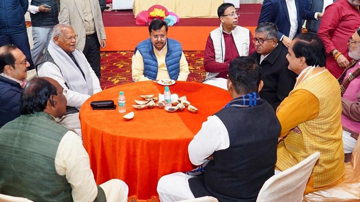 BJP's new working president was congratulated by NDA MPs fro