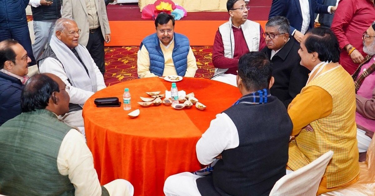 BJP's new working president was congratulated by NDA MPs fro