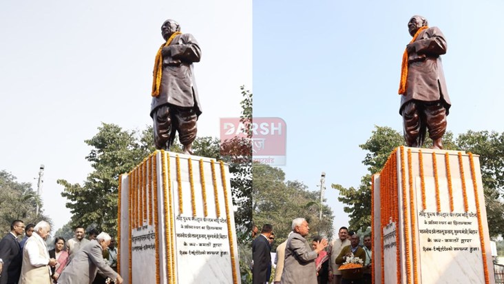 Heartfelt tributes were paid to the Iron Man, Sardar Vallabh