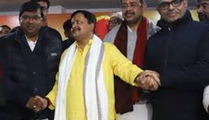 Three MLAs, including Madhav Anand, were absent from the banquet, causing discord within the party.