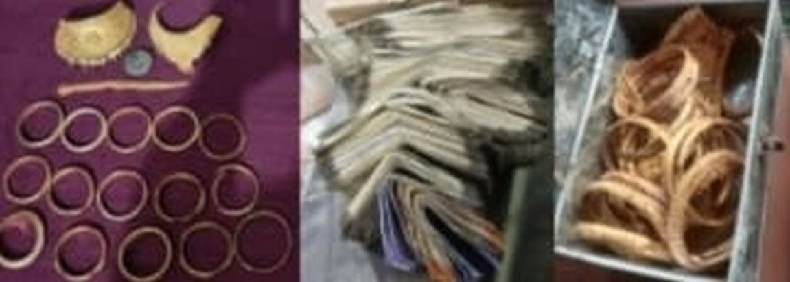 Notorious prize-winning accused of robbing nearly 10.75 kg o