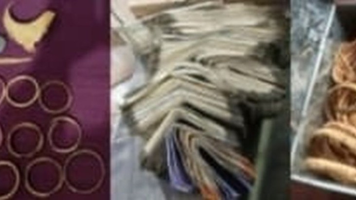 Notorious prize-winning accused of robbing nearly 10.75 kg o