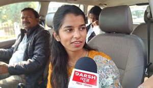 Maithili was listening to the opposition's words very carefully.