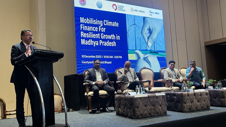 Workshop on mobilizing climate finance in Madhya Pradesh org
