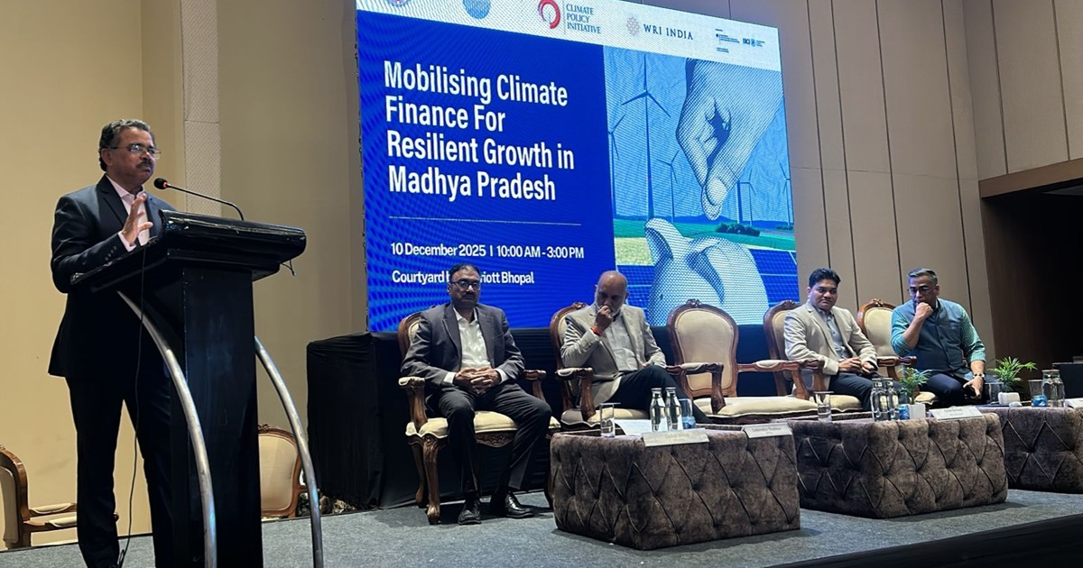 Workshop on mobilizing climate finance in Madhya Pradesh org