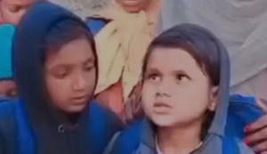 Innocent girl's pain amid encroachment action, video of Sherghati girl goes viral