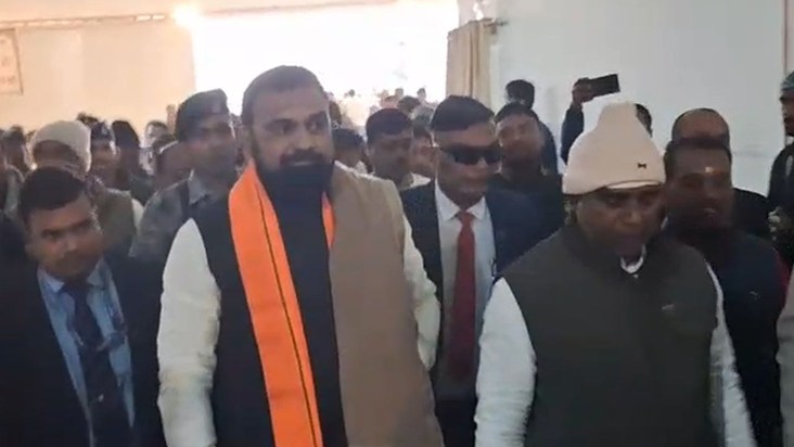 Hemant Soren and Samrat Chaudhary expressed condolences to t