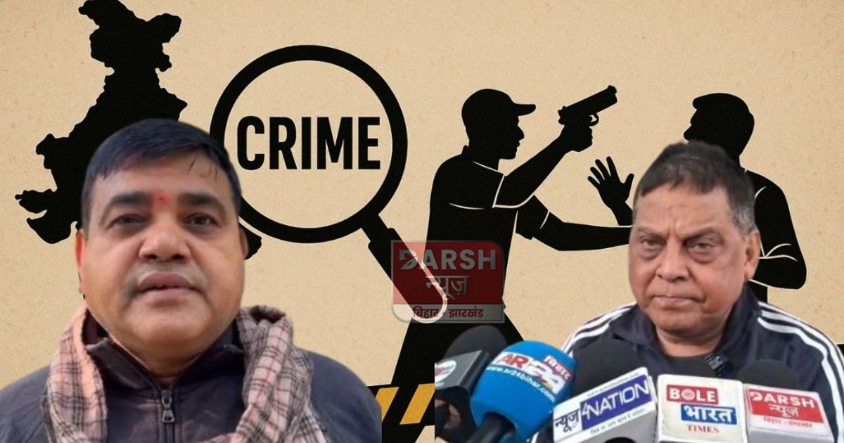 In Bihar, the exchange of accusations between the ruling and