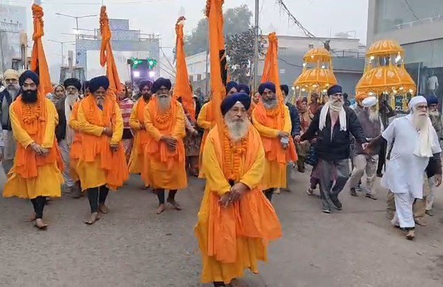 Historic celebrations begin at Patna Sahib, with large crowd