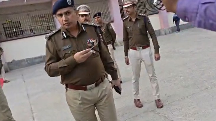 IG reached Barh and took stock of the law and order situatio