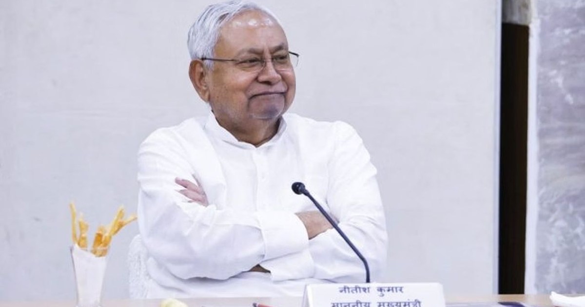 CM Nitish himself is repeating one of his promises.