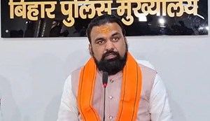 Samrat Chaudhary's Shakti security team active in the capital