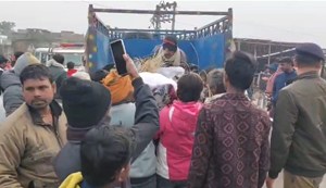 Murder or accident? Family members create ruckus on NH-27, Mukesh Sahni arrives at the scene