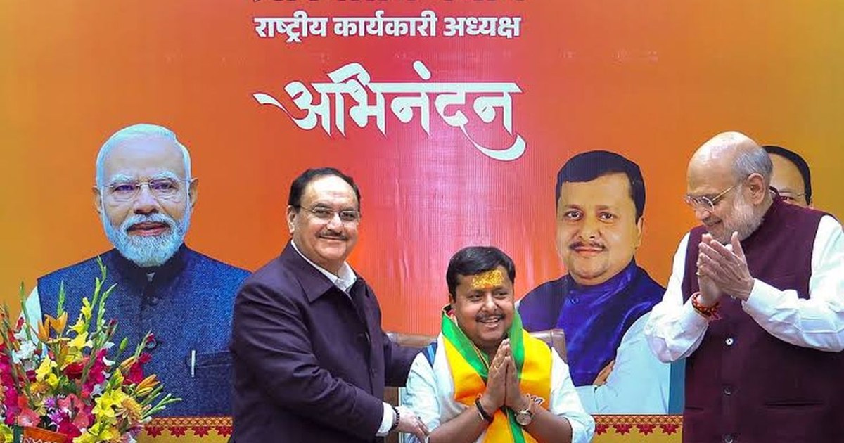 The BJP's national working president has resigned from his m