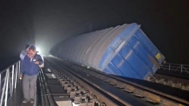 Major train accident in Bihar
