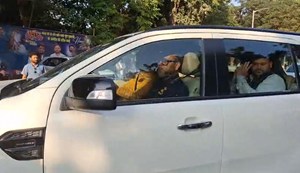 Tejashwi left for Delhi on the second day of the assembly session.