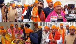 Nitin Naveen came to Patna Sahib for the first time after becoming the National Executive President.