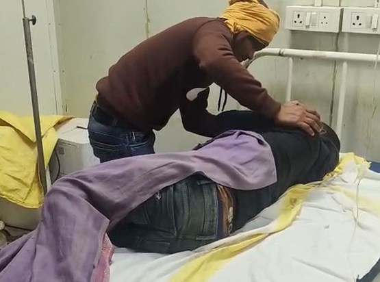 Under pressure to withdraw the case, a bullet was fired, inj