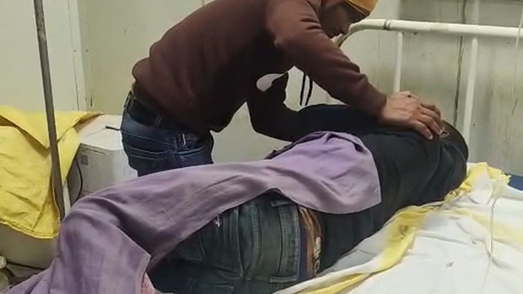 Under pressure to withdraw the case, a bullet was fired, inj