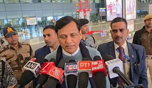 Minister of State for Home Affairs reached Patna and slammed the opposition including Congress.