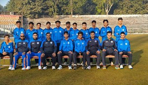 The match between Bihar and Odisha in the Vijay Merchant Trophy ended in a draw.