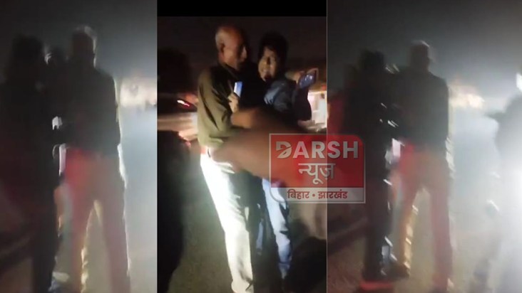 For this, the traffic constable beat up the doctor in the mi