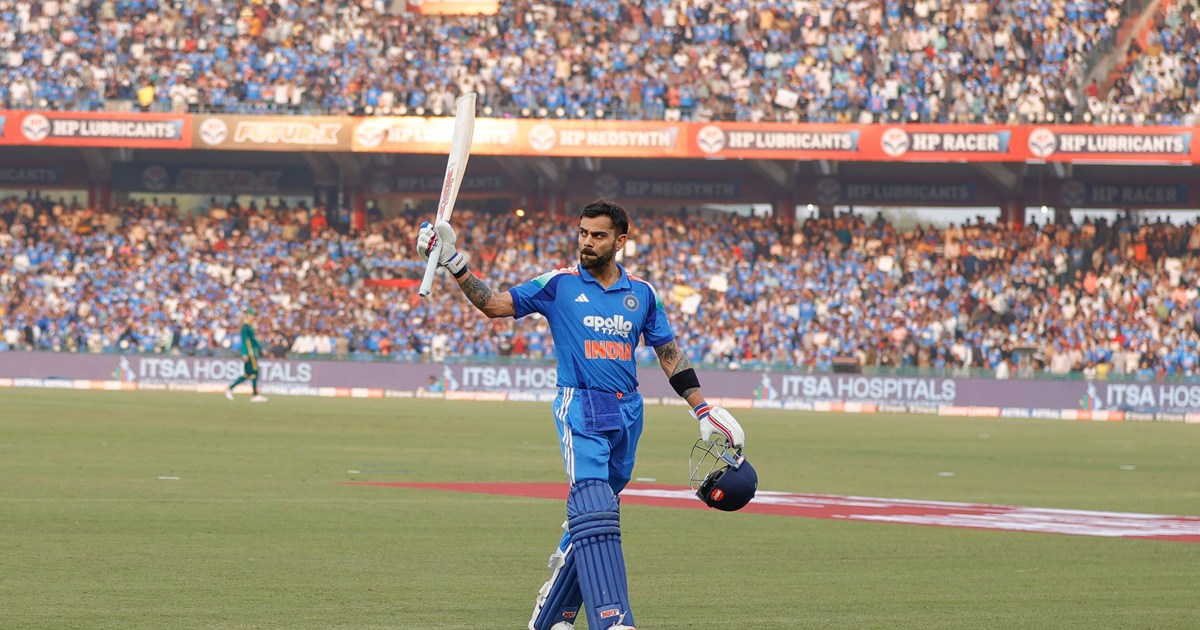 Raipur after Ranchi: Virat Kohli scored his third consecutiv
