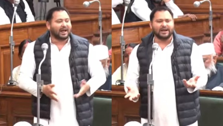 Tejashwi got extremely angry inside the House, said- 'Nitish