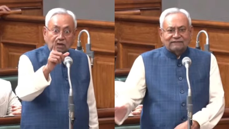 CM Nitish replied to Tejashwi Yadav, roared loudly in the ho