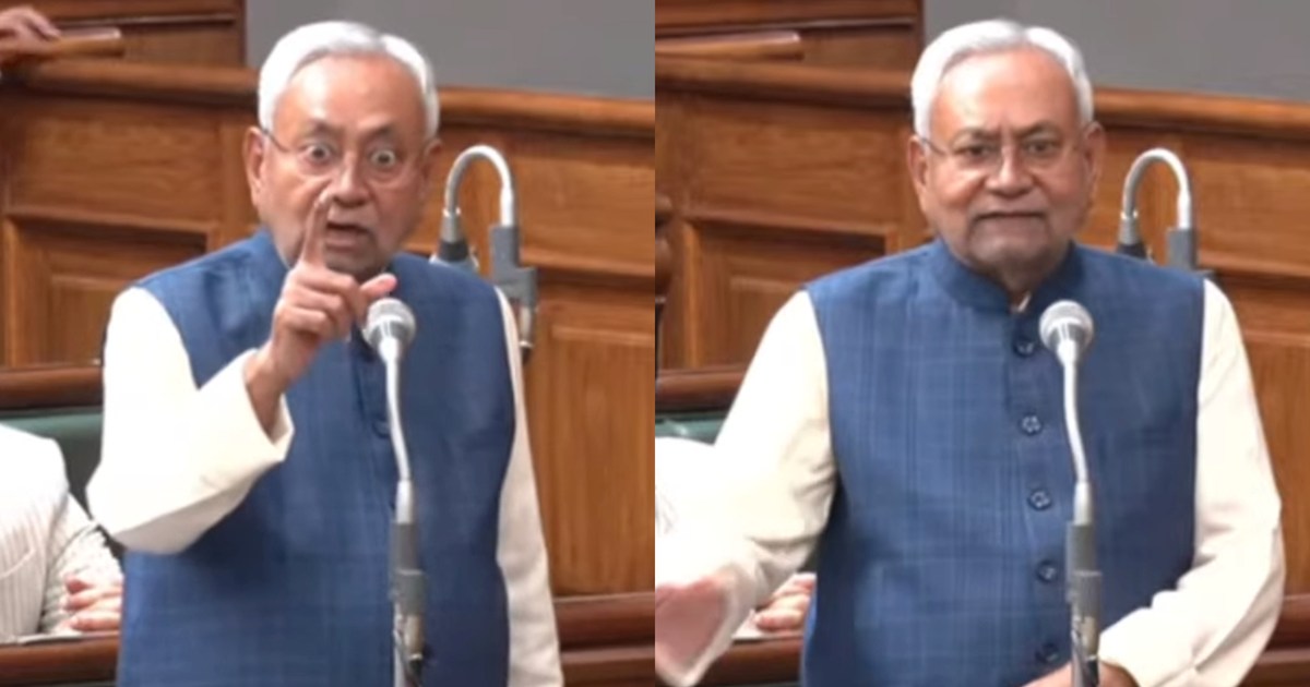 CM Nitish replied to Tejashwi Yadav, roared loudly in the ho