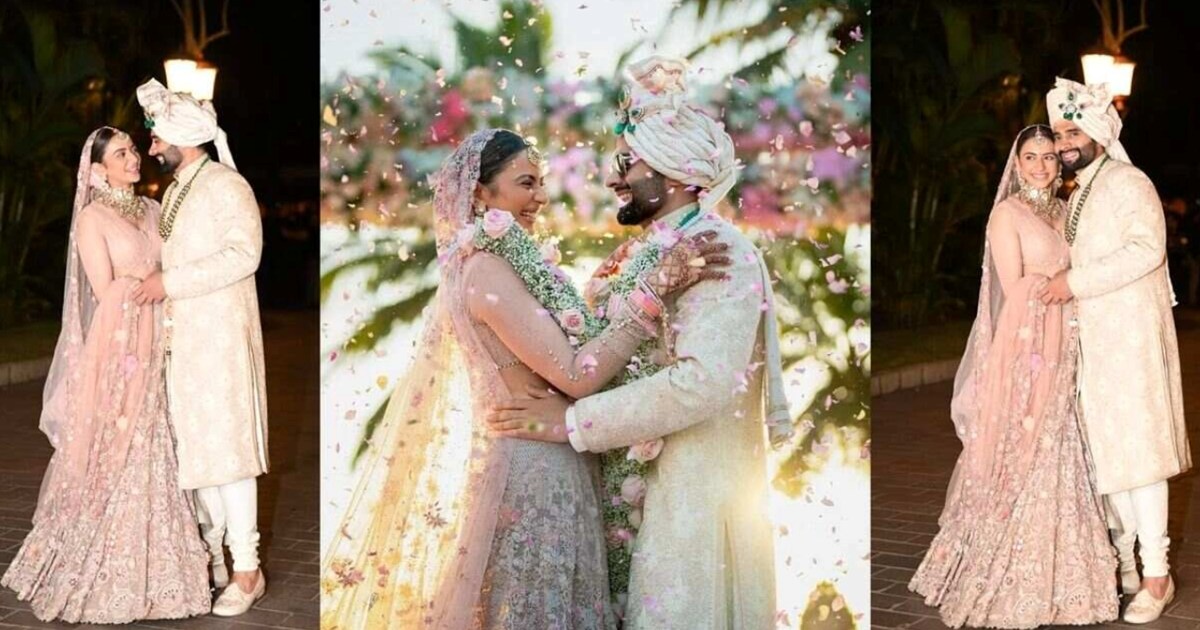 Rakul Preet-Jackie Bhagnani tied the knot, couple looks amaz