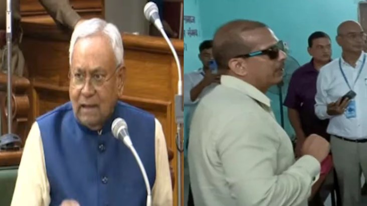 Amidst the uproar regarding the timing of schools, CM Nitish