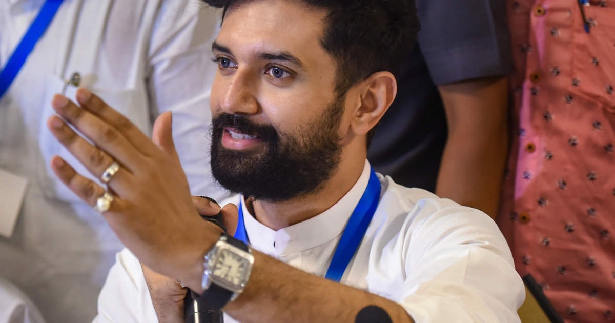 Why did Chirag Paswan once again congratulate Prime Minister