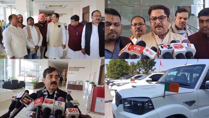 BJP MLAs reach Bodh Gaya before floor test, special training